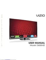 Vizio E550iB2 TV Operating Manual